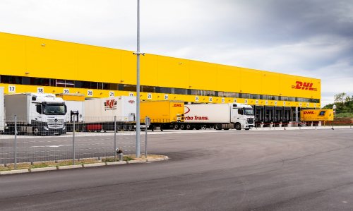 Bécs logisztikai központ DHL