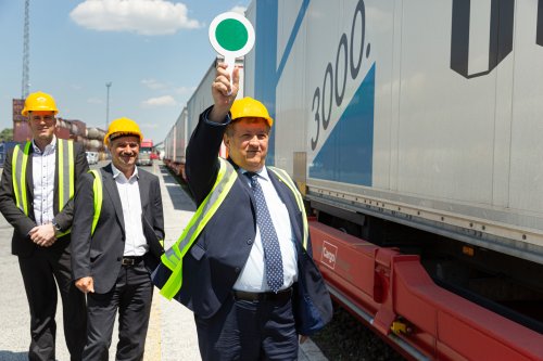 Ekol - Rail Cargo vonatindítás