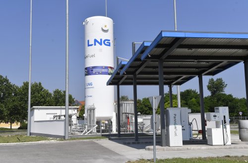 LNG üzemanyagtöltő állomás Szigetszentmiklós