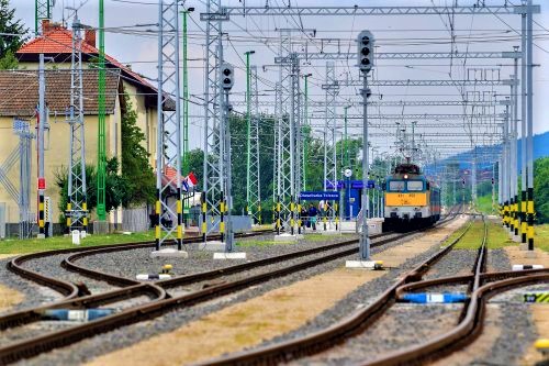 villamosított Mezőzombor-Sátoraljaújhely vasúti szakasz
